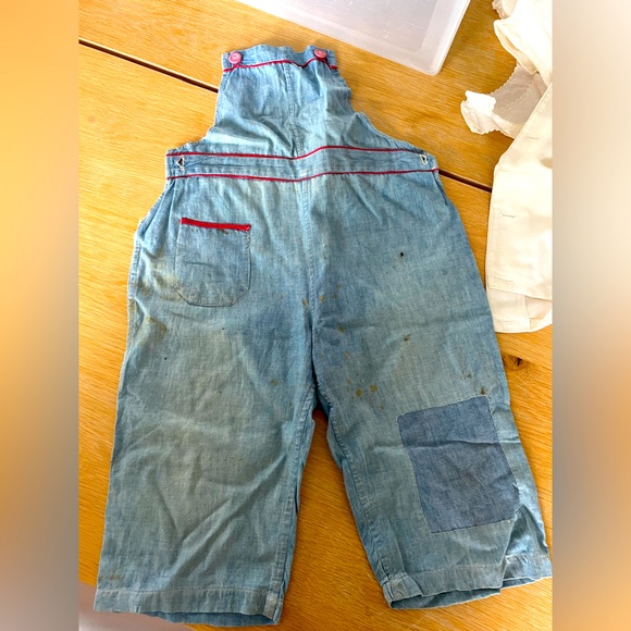 1920 Vintage Handsewn Overalls - Picture 1 of 4